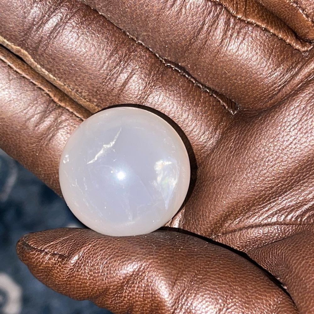 Light Pink Star Rose Quartz Sphere small